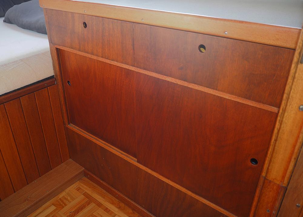 Achterkajuit, Accommodatie